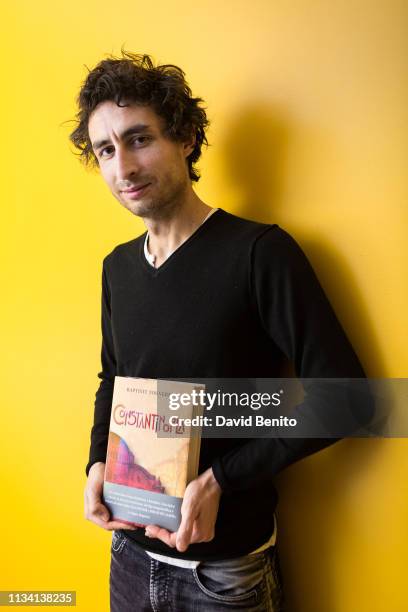 French writer Baptiste Touverey poses for a portrait session on January 31, 2019 in Madrid, Spain.