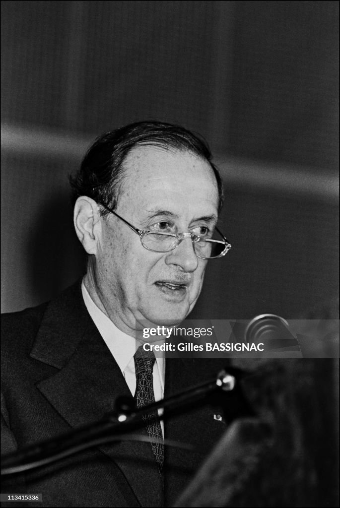 French Presidential Elections. On March 28Th, 1988. In Paris, France