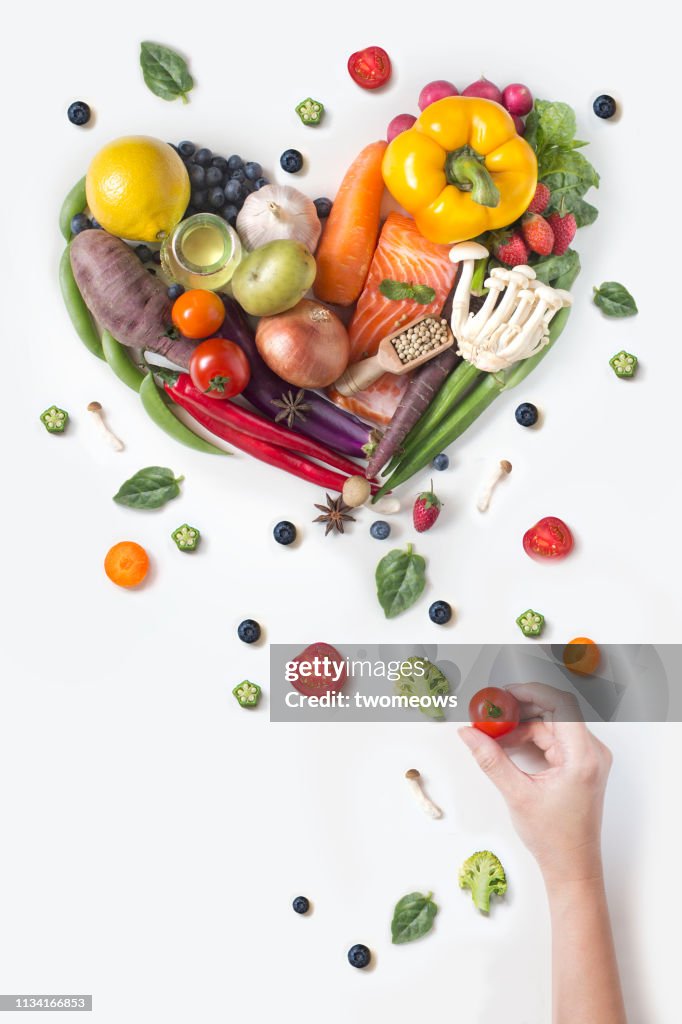 Healthy eating vegan food concept image .