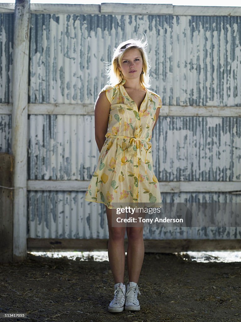 Young Woman in the Country