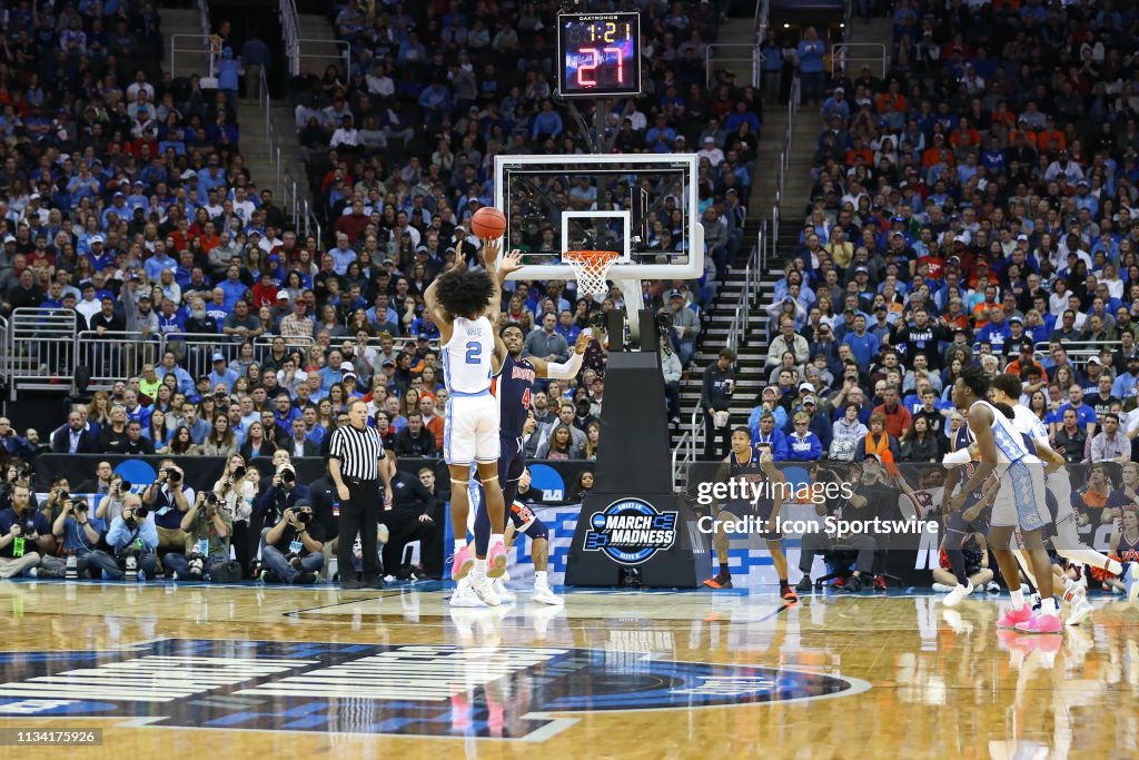 NCAA BASKETBALL: MAR 29 Div I Men's Championship - Sweet Sixteen - Auburn v North Carolina