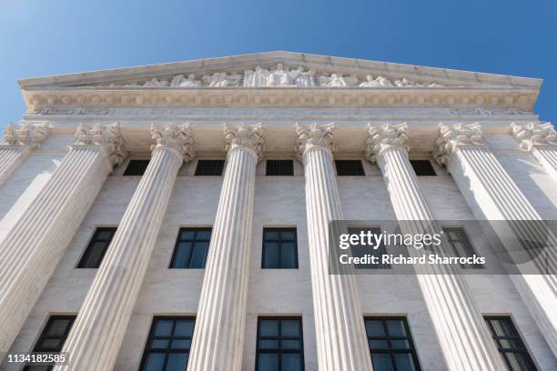 supreme court of the united states, washington dc, usa - us supreme court building stock-fotos und bilder