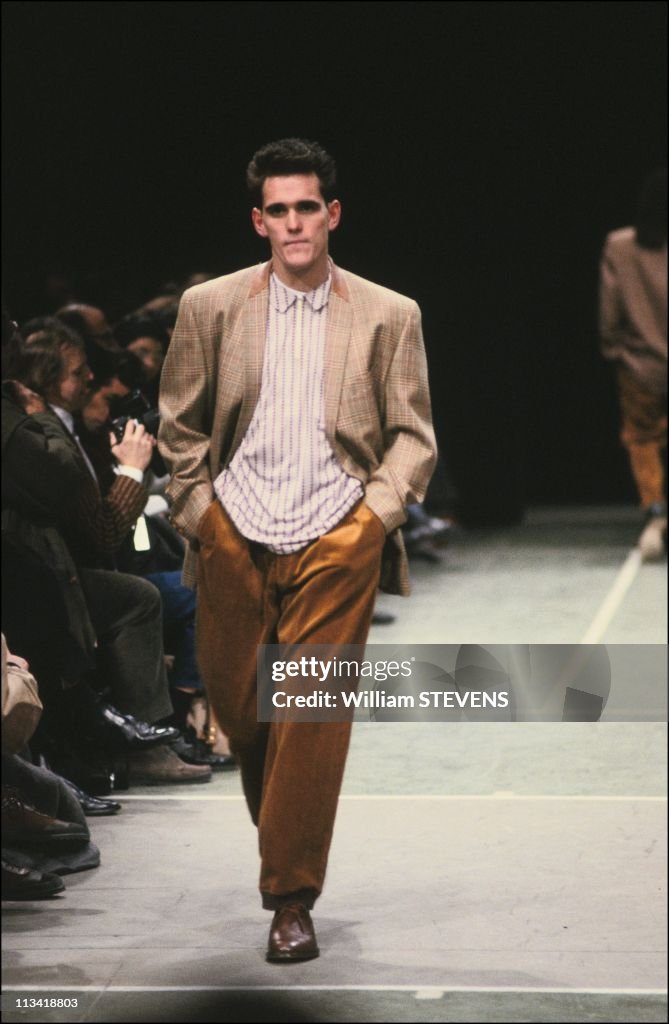 Men'S Fashion: Matt Dillon,Model For 'As Boys' On February 3Rd,1991
