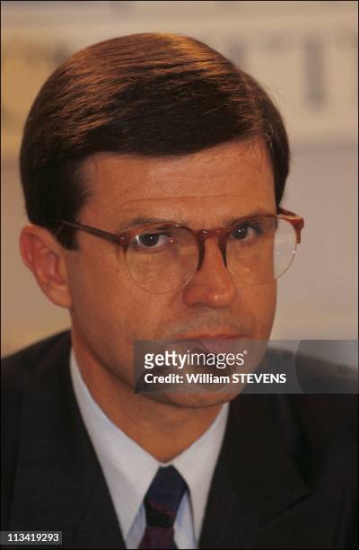 Press Conference of Jean-Luc Lagardere On November 12Th,1990