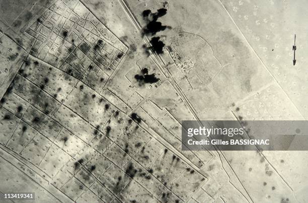 Attack Of An Iraqi Ammunition Depot Photo Taken By French Jaguar On January 1St,1991