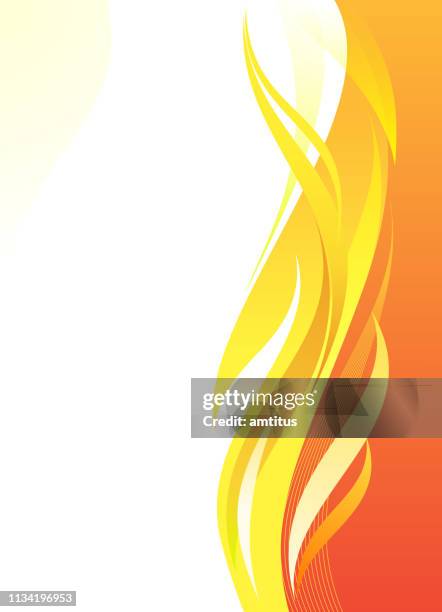 fire abstract - in flames stock illustrations