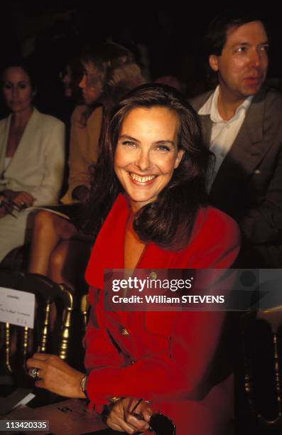 Paris: People At Fashion Shows On July 28th, 1992