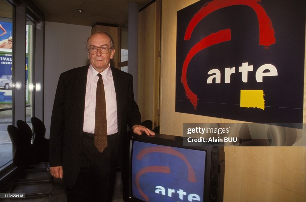 Strasbourg: Inauguration TV channel 'Arte' On May 30th, 1992