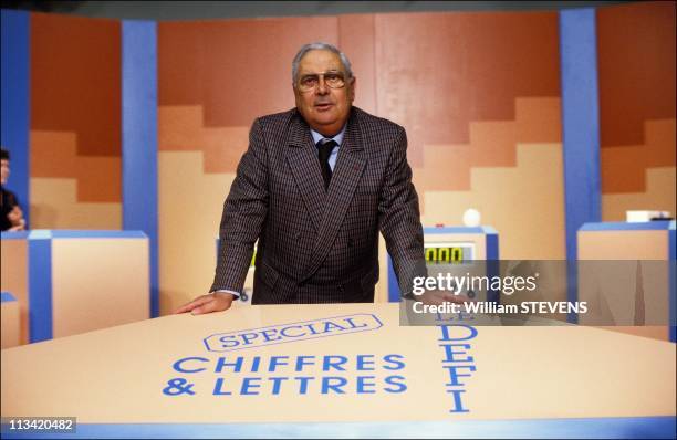 Game 'Des Chiffres Et Des Lettres' On January 14th, 1992 In Paris France