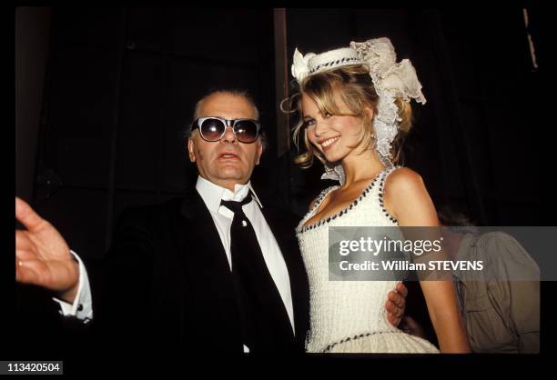 Paris: People At Fashion Shows On July 28th, 1992