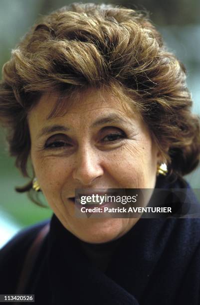 Edith Cresson In Chatellerault On March 29th, 1992