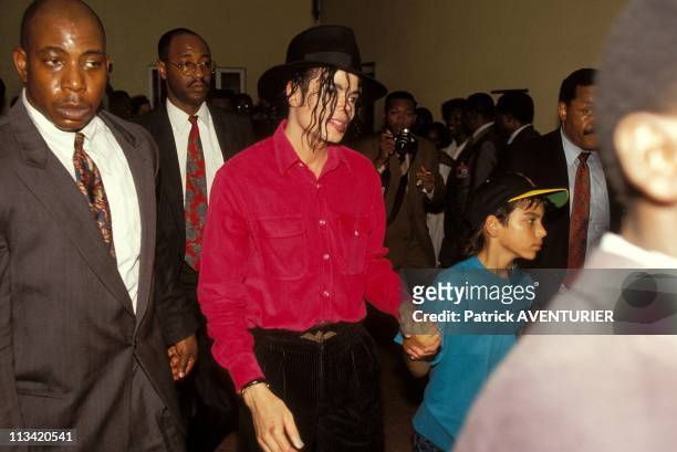 Michael Jackson's Visit On February 1st, 1992 In Gabon
