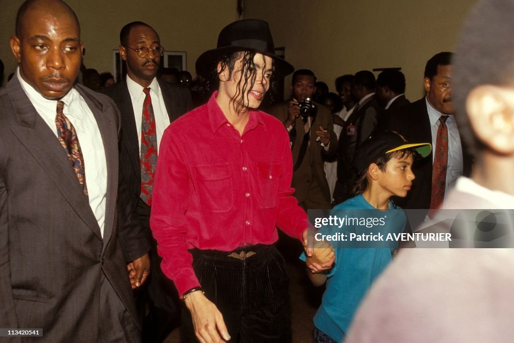 Michael Jackson's Visit On February 1st, 1992 In Gabon