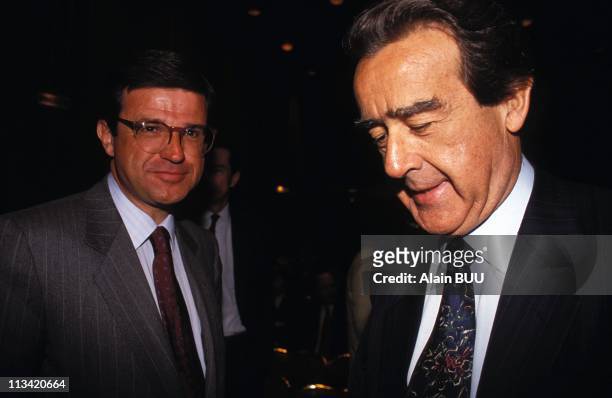 Jean-Luc Lagardere announces the reorganization of his group On May 5th 1992