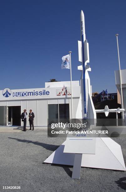 The Show 'Eurosatory' At Le Bourget On June 22nd, 1992 - Aster Missile On June 22nd, 1992 Le Bourget, France