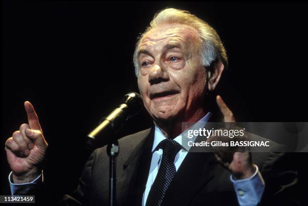 Paris: Tribute To Yves Montand Evening On May 19th, 1994