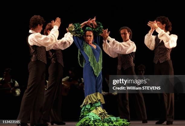 Ballet Of Cristina Hoyos At The 'Theatre Du Chatelet' On December 21st, 1994.