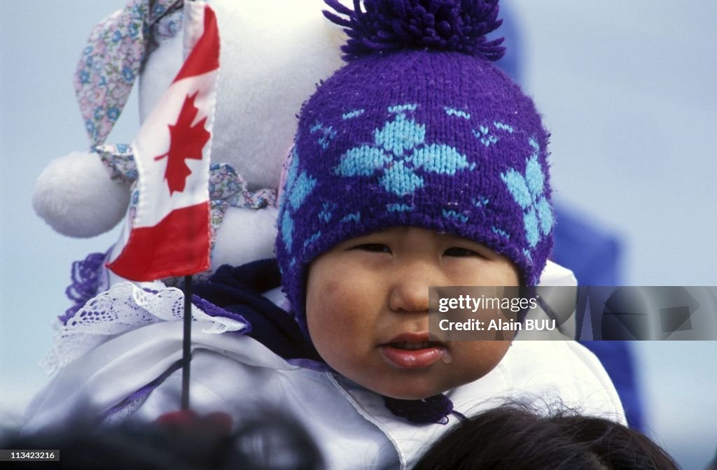 Queen Elizabeth II Visits Canada On August 22nd, 1994