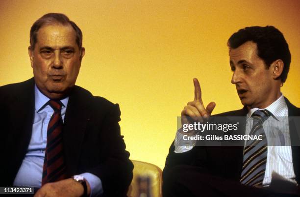Edouard Balladur's Presidential Candidacy Support Committes Reunion On March, 1995