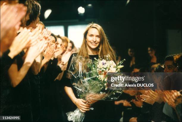Colette Dinnigan-Ready To Wear Fall / Winter On March 1997 In Paris,France