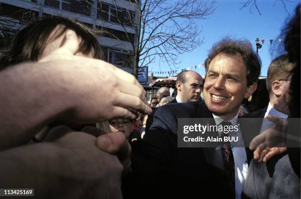 279 Tony Blair 1997 General Election Campaign Stock Photos, High-Res