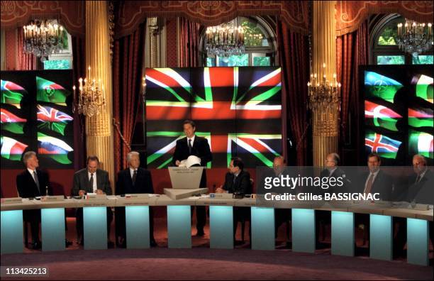 Nato Summit In Paris On May 27th, 1997 In Paris, France