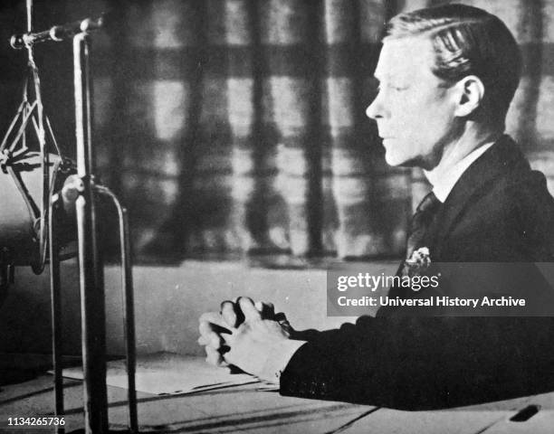 Edward VIII . King of the United Kingdom and the Dominions of the British Empire. And Emperor of India. From 20 January 1936 until his abdication on...