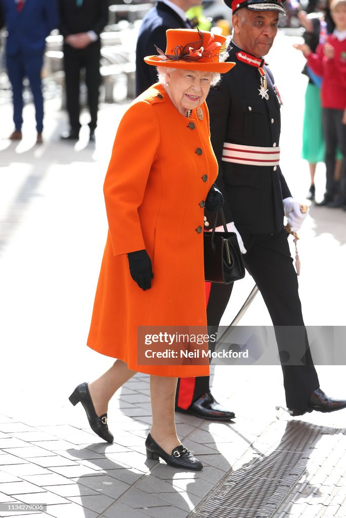 Queen Elizabeth II Visits The Science Museum