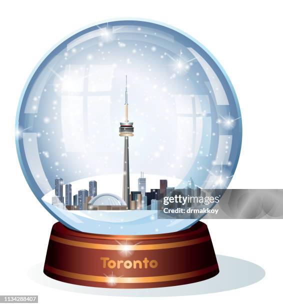 illustrazioni stock, clip art, cartoni animati e icone di tendenza di snow globe - snow ball glass