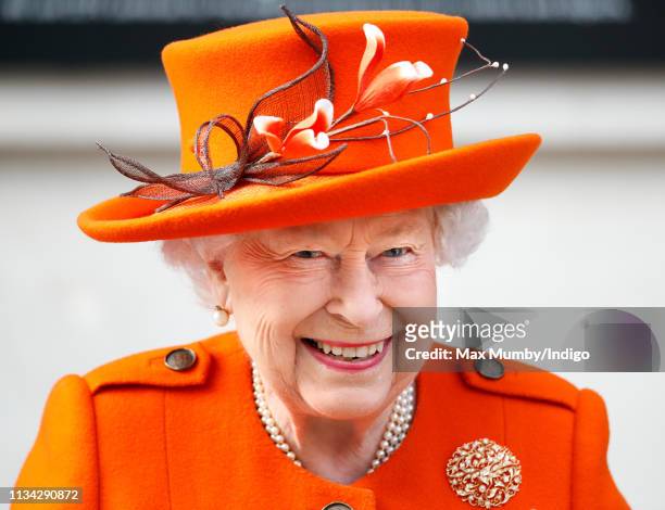 Queen Elizabeth II visits the Science Museum to announce its summer exhibition, Top Secret, and unveil a new space for supporters, to be known as the...