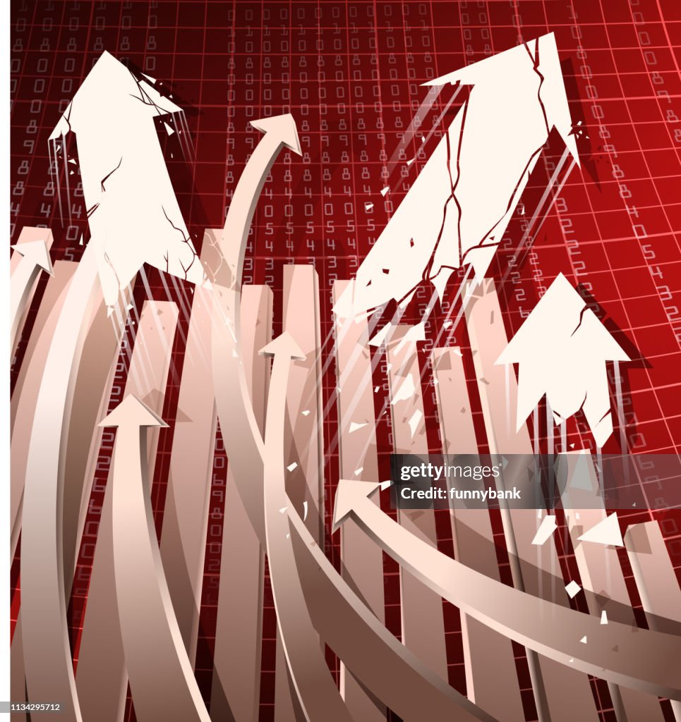 Direction Graph High-Res Vector Graphic - Getty Images