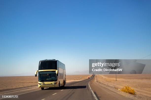 chilean road, route 25,   antofagasta region, chile. - アントファガスタ地域 ストックフォトと画像