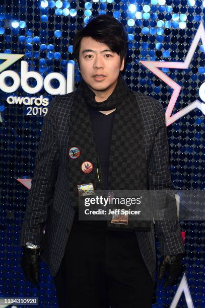 Lang Lang attends The Global Awards 2019 at Eventim Apollo, Hammersmith on March 07, 2019 in London, England.