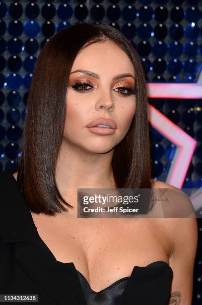 Jesy Nelson of Little Mix attends The Global Awards 2019 at Eventim Apollo, Hammersmith on March 07, 2019 in London, England.