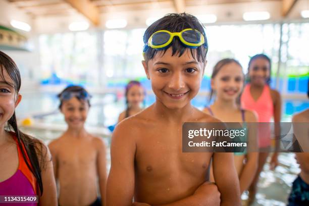 weekend swimming class - aquafit stock pictures, royalty-free photos & images