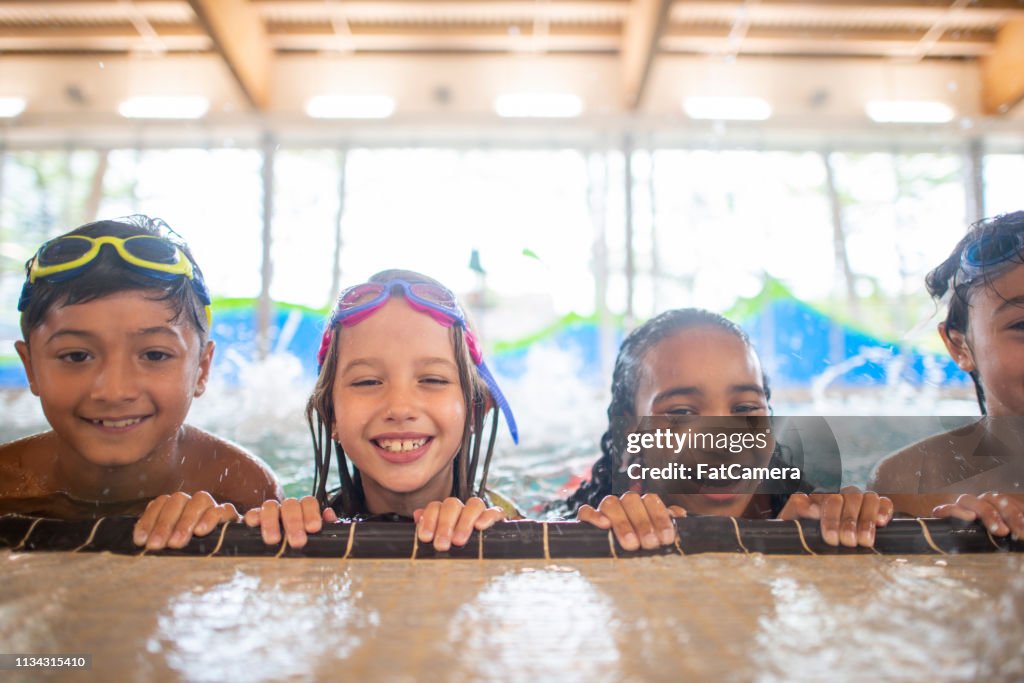 Enjoying The Pool