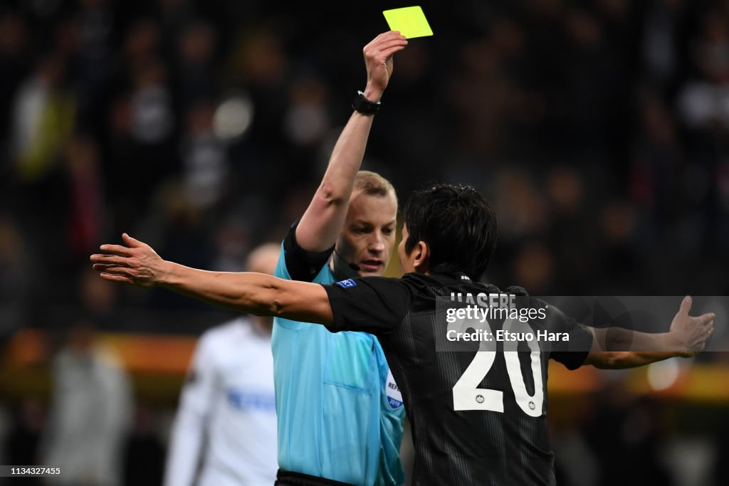 Eintracht Frankfurt v FC Internazionale - UEFA Europa League Round of 16: First Leg