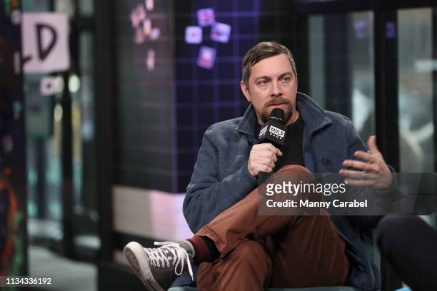 Film editor Todd Douglas Miller visits Build Series to discuss the documentary 'Apollo 11' at Build Studio on March 07, 2019 in New York City.
