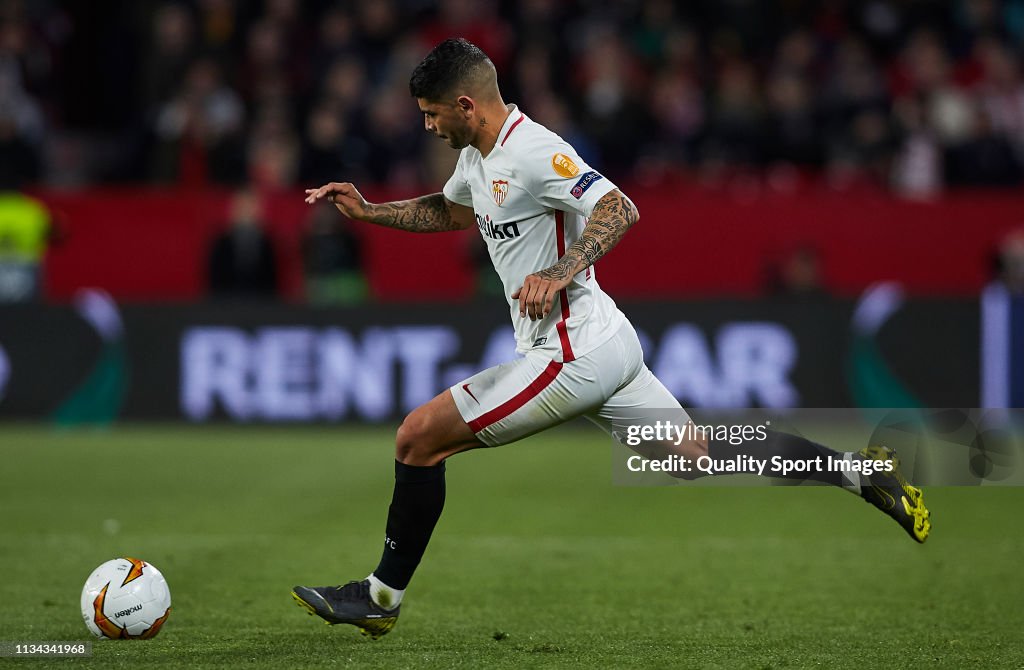 Sevilla v Slavia Prague - UEFA Europa League Round of 16: First Leg