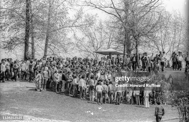 In the aftermath of the Ohio National Guard having opened fire on a student antiwar demonstration at Kent State University campus, an unidentified...