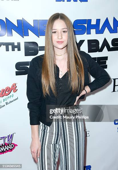 Shane Lewis Riley Riley Lewis arrives at Conner Shane's Birthday Bash on April 1, 2019 ...