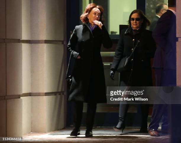 Kathleen Manafort wife of former Trump campaign chairman Paul Manafort, leaves the Albert V. Bryan United States Courthouse after he was sentenced to...