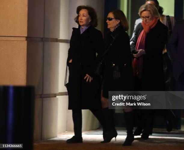 Kathleen Manafort wife of former Trump campaign chairman Paul Manafort, leaves the Albert V. Bryan United States Courthouse after he was sentenced to...