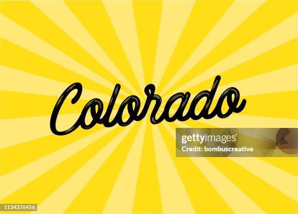 Colorado State Lettering Colorado State Eps Photos and Premium High Res Pictures - Getty Images