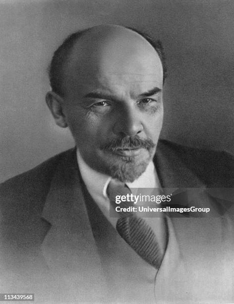 Vladimir Ilyich Lenin c1917. Russian revolutionary.