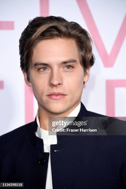 Dylan Sprouse attends the Premiere Of Lionsgate's "Five Feet Apart" at Fox Bruin Theatre on March 07, 2019 in Los Angeles, California.