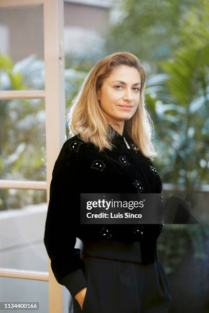 Actress/director Laure de Clermont-Tonnerre is photographed for Los Angeles Times on March 1, 2019 in Beverly Hills, California. PUBLISHED IMAGE....