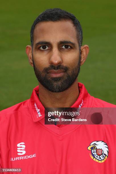 Varun Chopra of Essex County Cricket Club poses in the club's One-Day kit during the Essex CCC Photocall at the Cloudfm County Ground on April 2,...