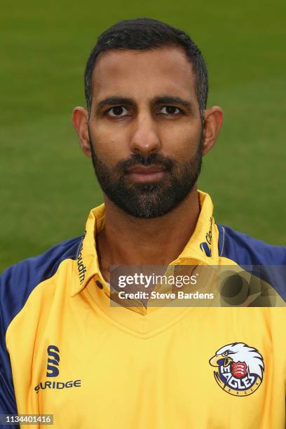 Varun Chopra of Essex County Cricket Club poses in the in the club's Twenty20 kit during the Essex CCC Photocall at the Cloudfm County Ground on...