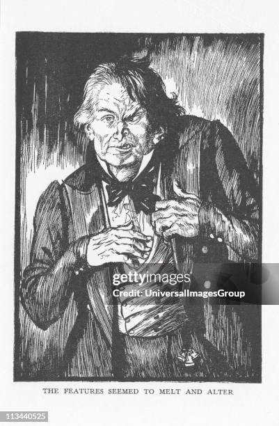 Robert Louis Stevenson The Strange Case of Dr Jekyll and Mr Hyde first published 1886. Hyde, having taken the antidote, the features seemed to melt...